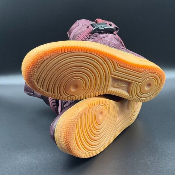 Nike SF Air Force 1 High Deep Burgundy - Picture 8 of 11